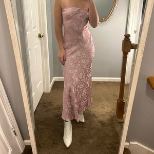 Princess Polly pink maxi dress